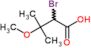 2-bromo-3-methoxy-3-methylbutanoic acid