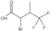 2-Bromo-4,4,4-trifluoro-3-methylbutanoic acid