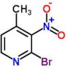 2-Bromo-4-methyl-3-nitropyridine