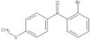 Methanone, (2-bromophenyl)[4-(methylthio)phenyl]-