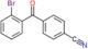 4-(2-bromobenzoyl)benzonitrile