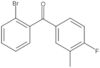 (2-Bromophenyl)(4-fluoro-3-methylphenyl)methanone