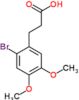 3-(2-bromo-4,5-dimethoxyphenyl)propanoic acid