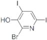 2-Bromo-4,6-diiodo-3-hydroxypyridine
