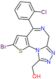[2-bromo-4-(2-chlorophenyl)-6H-thieno[3,2-f][1,2,4]triazolo[4,3-a][1,4]diazepin-9-yl]methanol