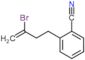 2-(3-bromobut-3-enyl)benzonitrile