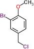 2-Bromo-4-(chloromethyl)-1-methoxybenzene