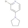 Pyridine, 2-bromo-4-(1-pyrrolidinyl)-