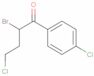 2-Bromo-4-chloro-1-(4-chlorophenyl)-1-butanone