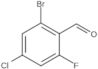 2-Bromo-4-chloro-6-fluorobenzaldehyde