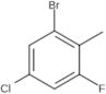 1-Bromo-5-chloro-3-fluoro-2-methylbenzene
