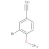 Benzene, 2-bromo-4-ethynyl-1-methoxy-