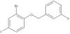 2-Bromo-4-fluoro-1-[(3-fluorophenyl)methoxy]benzene