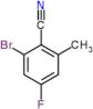 2-bromo-4-fluoro-6-methyl-benzonitrile