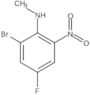 Benzenamine, 2-bromo-4-fluoro-N-methyl-6-nitro-