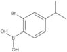 B-[2-Bromo-4-(1-methylethyl)phenyl]boronic acid