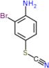 4-amino-3-bromophenyl thiocyanate