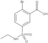 2-Bromo-5-[(ethylamino)sulfonyl]benzoic acid