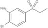 2-Bromo-5-(ethylsulfonyl)benzenamine