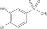 2-Bromo-5-(methylsulfonyl)benzenamine