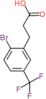 Benzenepropanoic acid, 2-bromo-5-(trifluoromethyl)-