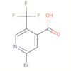 2-Bromo-5-(trifluoromethyl)-4-pyridinecarboxylic acid