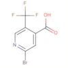 4-Pyridinecarboxylic acid, 2-bromo-5-(trifluoromethyl)-