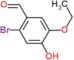 2-bromo-5-ethoxy-4-hydroxybenzaldehyde