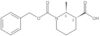 rel-1-(Phenylmethyl) (2R,3R)-2-methyl-1,3-piperidinedicarboxylate