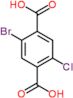 2-bromo-5-chlorobenzene-1,4-dicarboxylic acid