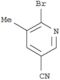 3-Pyridinecarbonitrile,6-bromo-5-methyl-