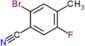 2-bromo-5-fluoro-4-methyl-benzonitrile