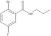 2-Bromo-5-fluoro-N-propylbenzamide