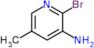 2-Bromo-5-methyl-3-pyridinamine