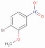 1-Bromo-2-methoxy-4-nitrobenzene