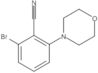 2-Bromo-6-(4-morpholinyl)benzonitrile