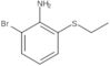 2-Bromo-6-(ethylthio)benzenamine