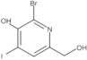 6-Bromo-5-hydroxy-4-iodo-2-pyridinemethanol