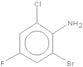 2-Bromo-6-chloro-4-fluorobenzenamine