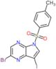 2-bromo-7-iodo-5-(p-tolylsulfonyl)pyrrolo[2,3-b]pyrazine