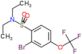 2-bromo-N,N-diethyl-4-(trifluoromethoxy)benzenesulfonamide