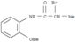 Propanamide,2-bromo-N-(2-methoxyphenyl)-