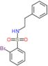 2-bromo-N-(2-phenylethyl)benzenesulfonamide