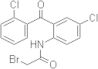 2-bromo-N-[4-chloro-2-(2-chlorobenzoyl)phenyl]acetamide