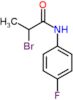 2-bromo-N-(4-fluorophenyl)propanamide