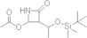 (3s,4r)-4-acetoxy-3-[(r)-1-(tert-butyldimethylsilyloxy)ethyl]azetidin-2-one