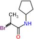 2-bromo-N-cyclopentylpropanamide