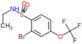 2-Bromo-N-ethyl-4-(trifluoromethoxy)benzenesulfonamide