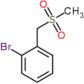 1-bromo-2-[(methylsulfonyl)methyl]benzene