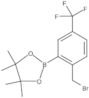 2-[2-(Bromomethyl)-5-(trifluoromethyl)phenyl]-4,4,5,5-tetramethyl-1,3,2-dioxaborolane